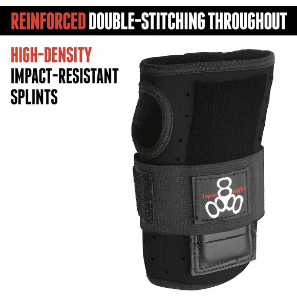 NWT-Triple Eight RD Ladies XL Wristsaver Wrist Guards Roller Derby - Picture 8 of 13